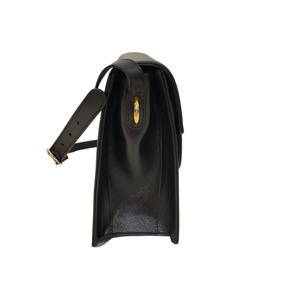 Gucci Black Leather GG Ring Azalea Shoulder Flap Bag Complete Set EUC - Picture 10 of 16